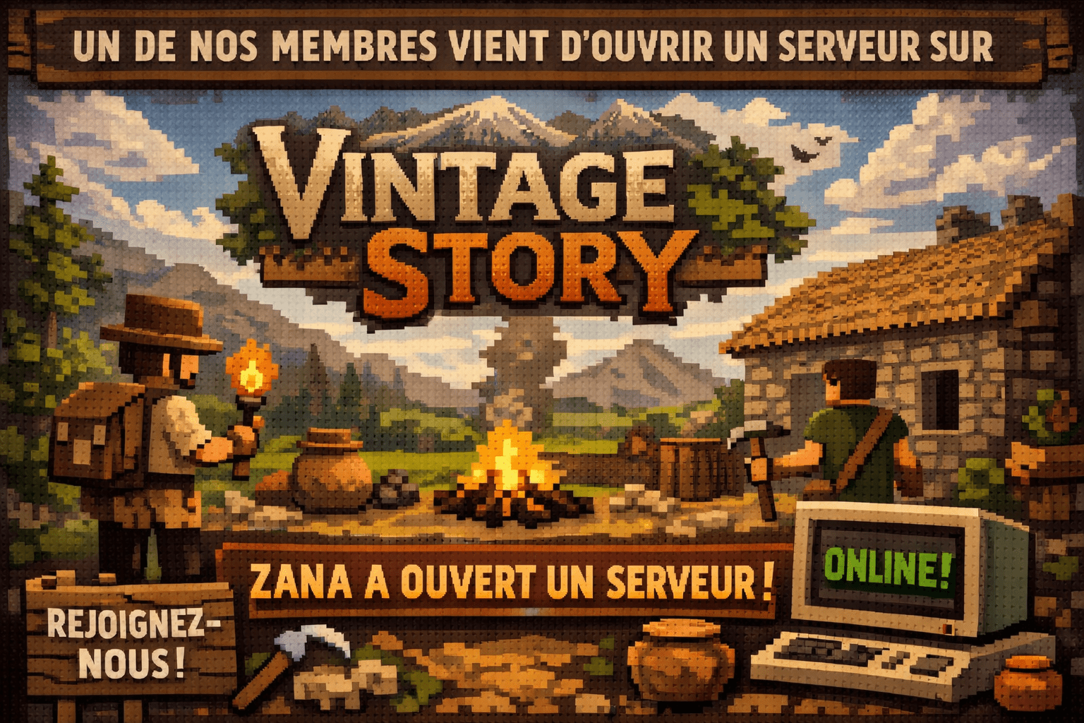 Vintage Story serveur