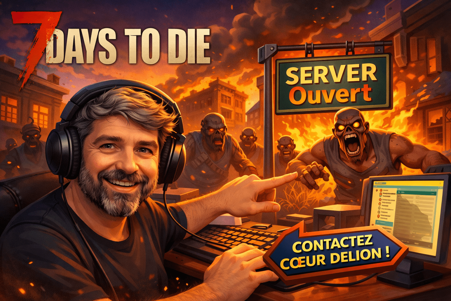 Serveur 7 Days to Die de Coeur deLion