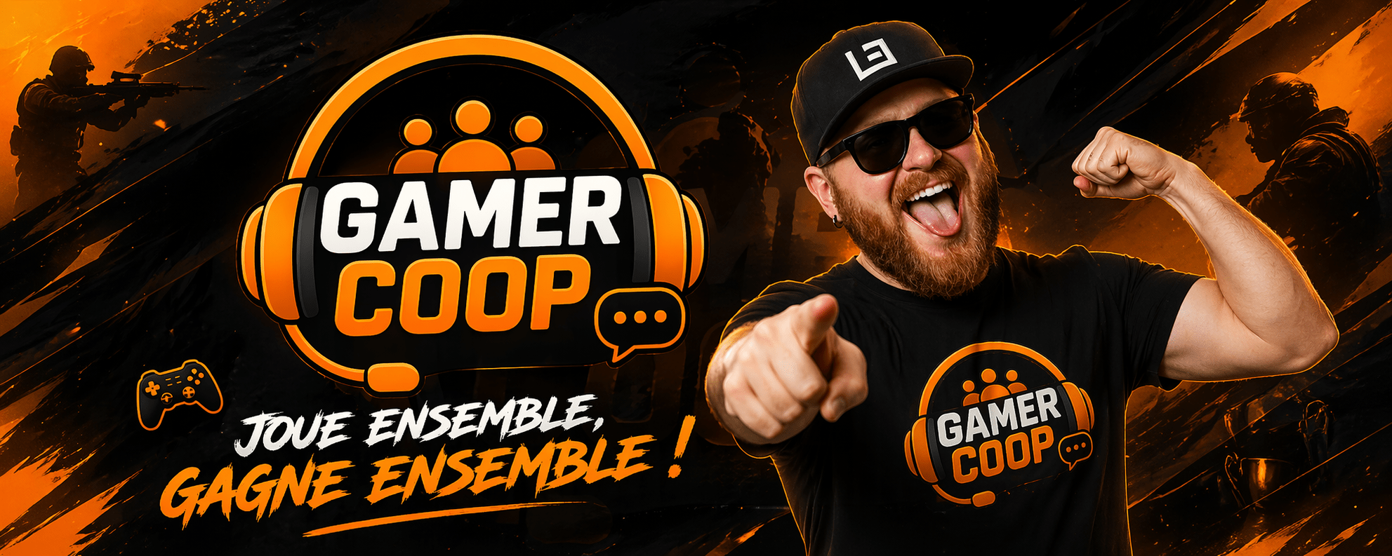 Nouveau logo Gamer Coop