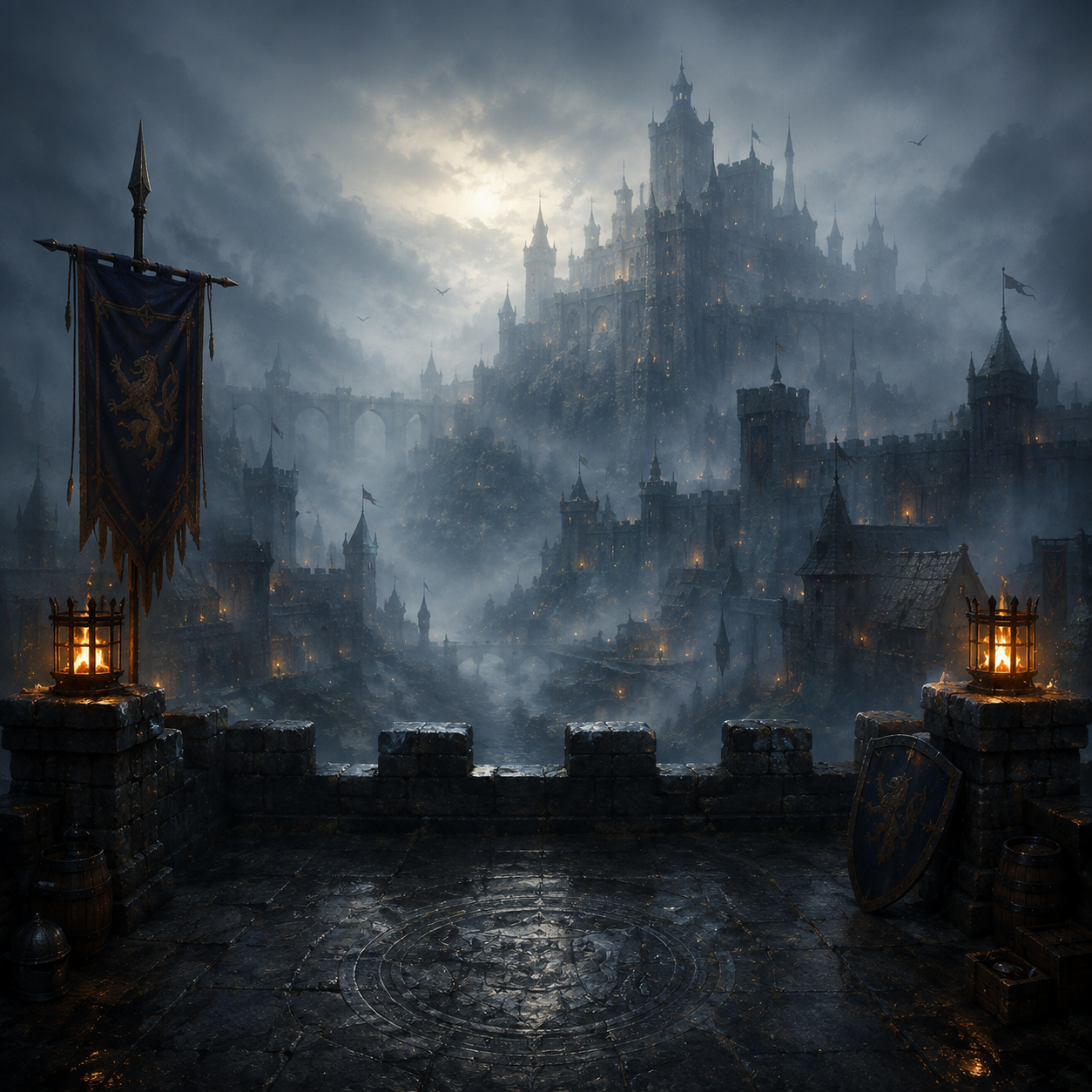 Citadelle brumeuse