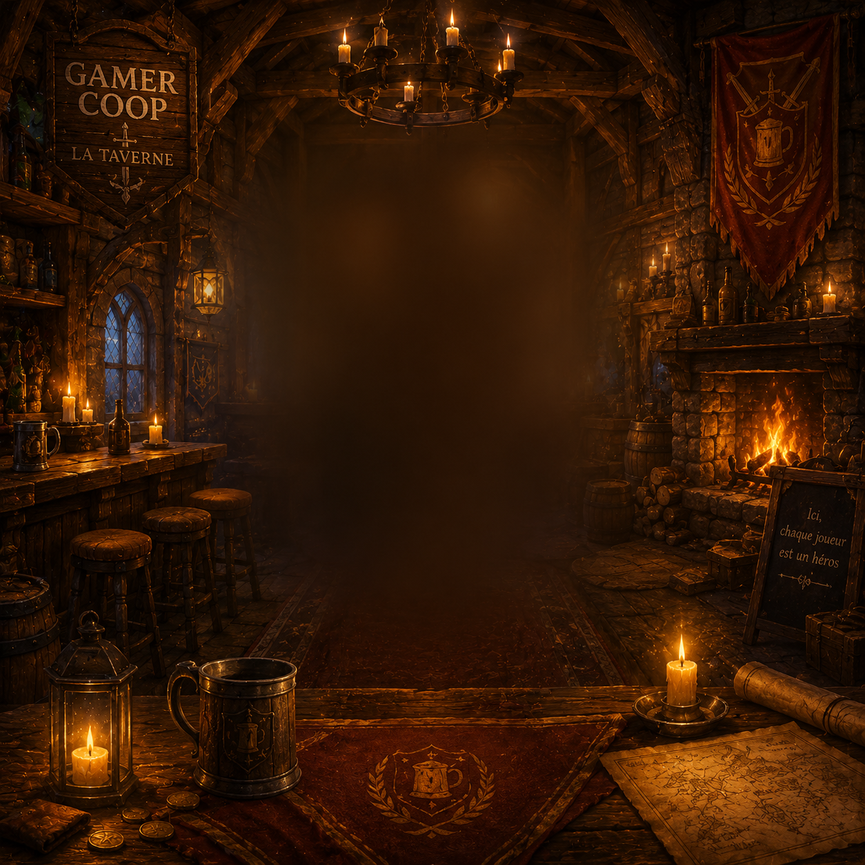 Taverne chaleureuse
